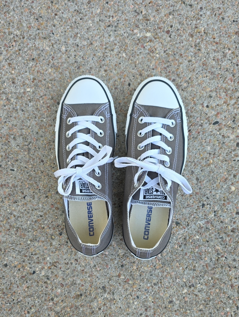 Converse Chuck Taylor All Star Low Top Canvas Sneakers Size 10 - Picture 4 of 10